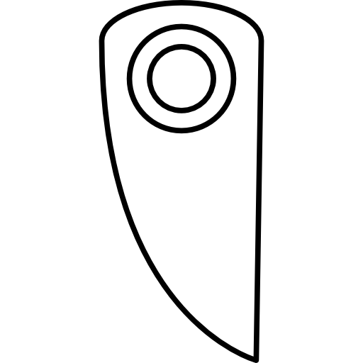 칼날 실루엣  icon