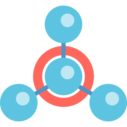 moleküle Special Flat icon