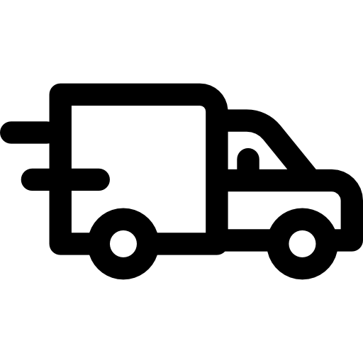 배달 트럭 Basic Rounded Lineal icon