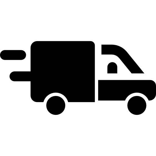 camion de livraison Basic Rounded Filled Icône