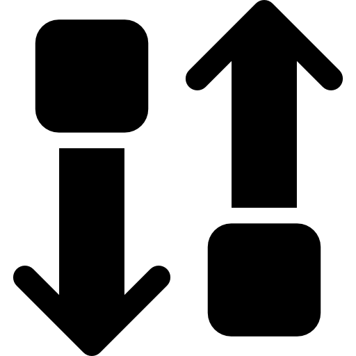 transfer Basic Rounded Filled icon