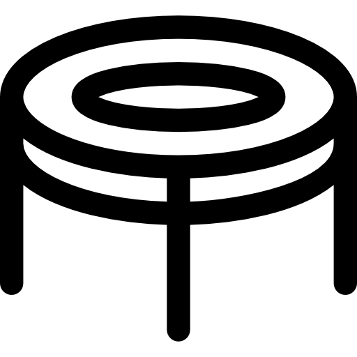trambouline Basic Rounded Lineal icono