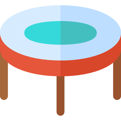 Трамбулин Basic Rounded Flat иконка