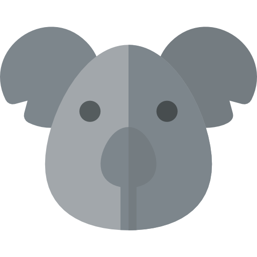 coala Basic Rounded Flat icono