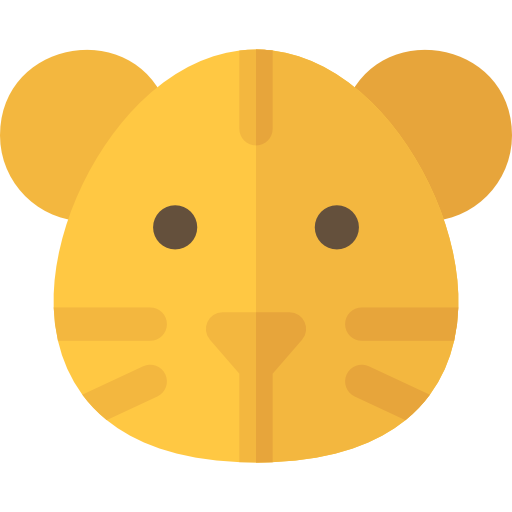 tigre Basic Rounded Flat icono
