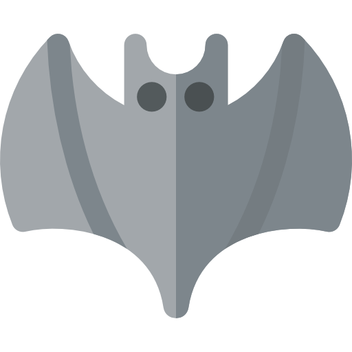 murciélago Basic Rounded Flat icono