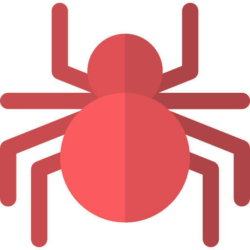 pająk Basic Rounded Flat ikona