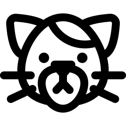 Кошка Basic Rounded Lineal иконка