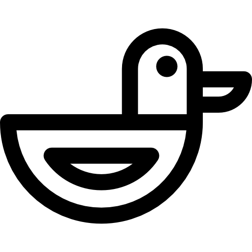 Duck Basic Rounded Lineal icon
