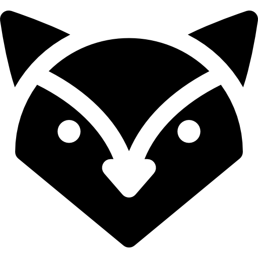 狐 Basic Rounded Filled icon