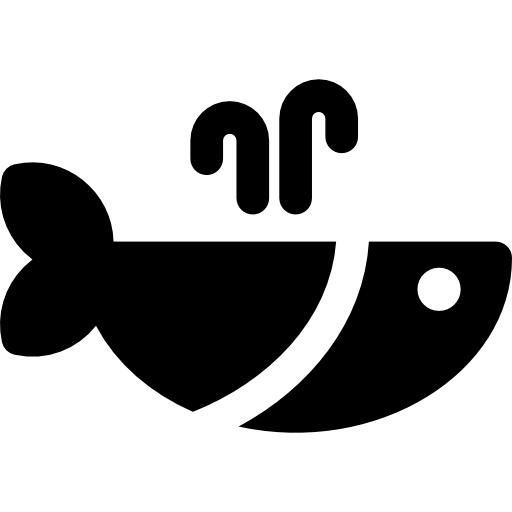 ballena Basic Rounded Filled icono
