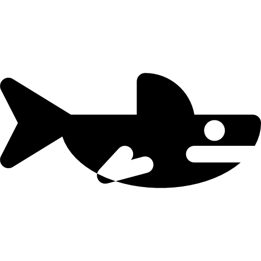 tubarão Basic Rounded Filled Ícone