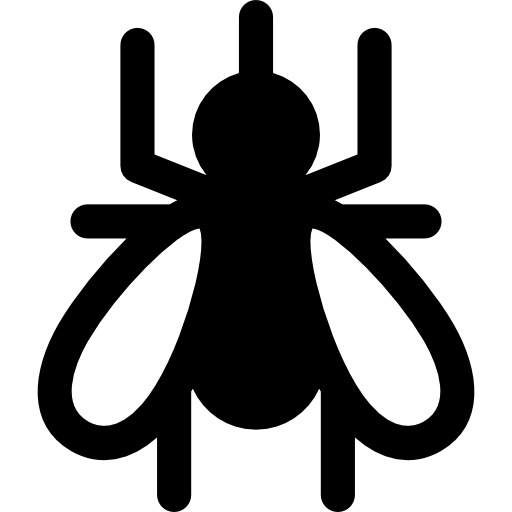 mosquito Basic Rounded Filled icono