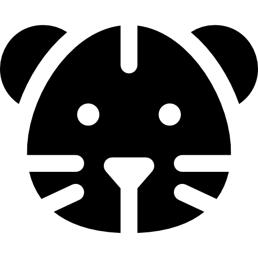 tigre Basic Rounded Filled icono