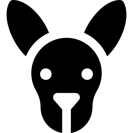 kangur Basic Rounded Filled ikona