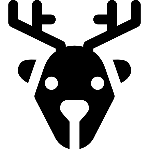 사슴 Basic Rounded Filled icon
