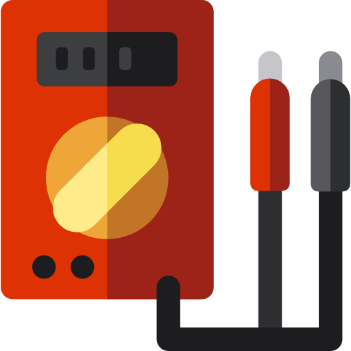 電圧計 Basic Rounded Flat icon