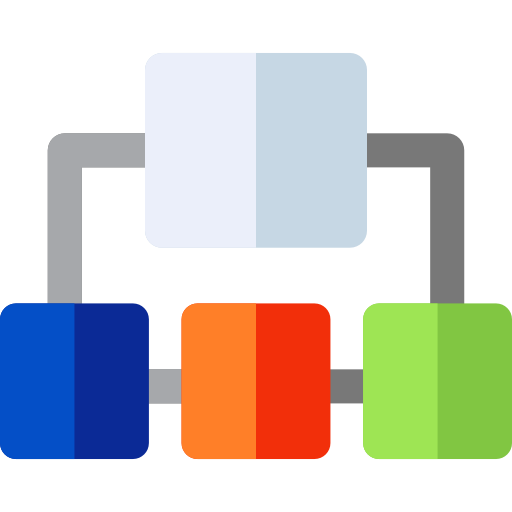 mapa del sitio Basic Rounded Flat icono