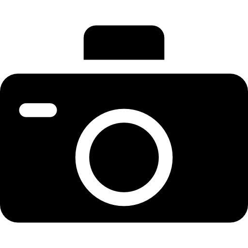 fotocamera Basic Rounded Filled icona