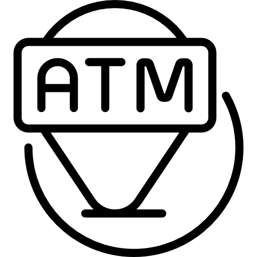 bankomat Special Lineal ikona