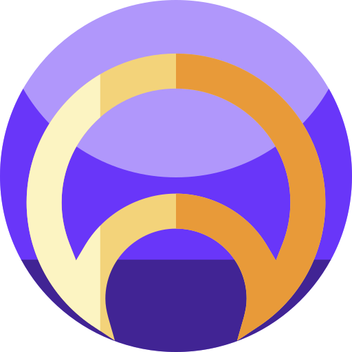 Lunula Geometric Flat Circular Flat icon