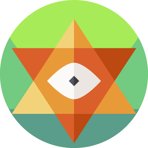 esoterisch Geometric Flat Circular Flat icon
