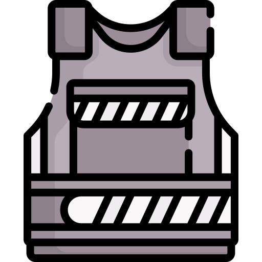 kamizelka kuloodporna Special Lineal color ikona