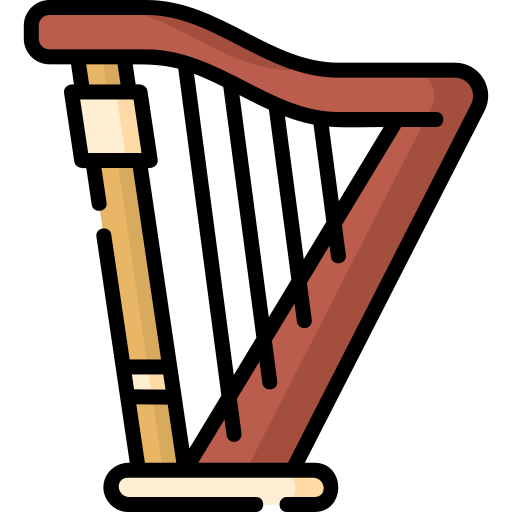 Harp Special Lineal color icon