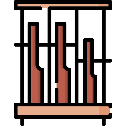 angklung Special Lineal color icona