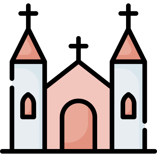 kerk Special Lineal color icoon
