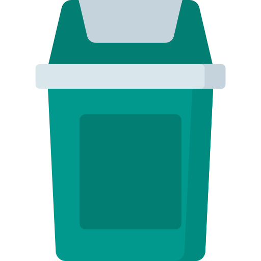 bote de basura Special Flat icono