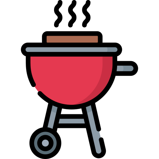 BBQ grill Special Lineal color icon