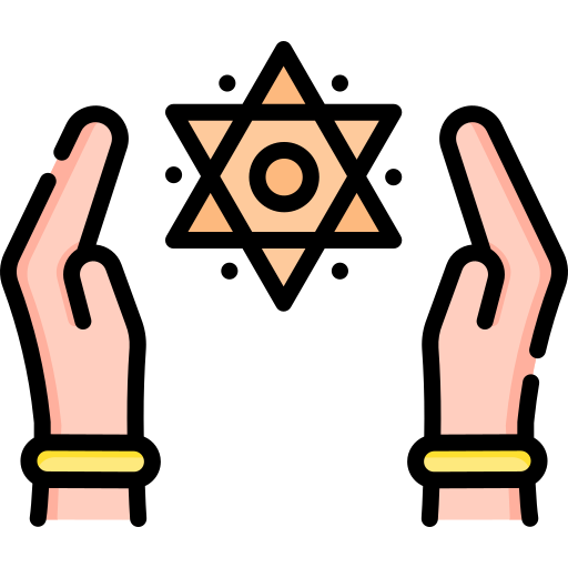 judaizm Special Lineal color ikona