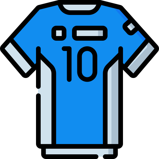 Soccer jersey Special Lineal color icon