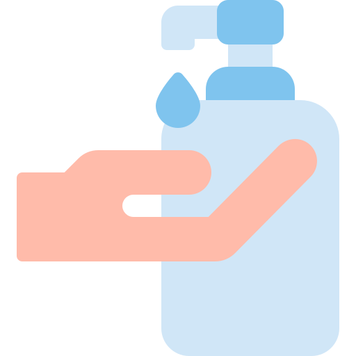 Hand sanitizer Berkahicon Flat icon