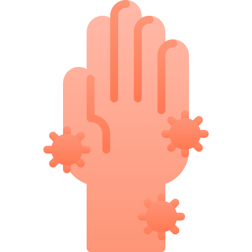 ręka Generic Flat Gradient ikona