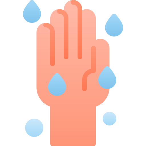 hand waschen Generic Flat Gradient icon