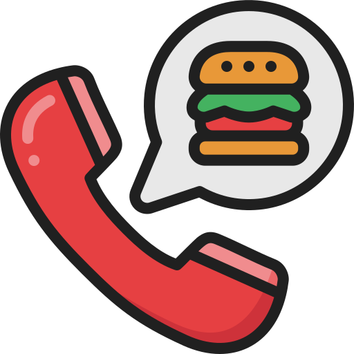 Order food Generic Outline Color icon