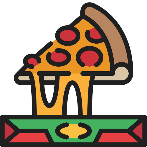 pizzaschachtel Generic Outline Color icon