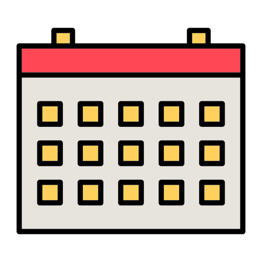 kalender Generic Outline Color icon