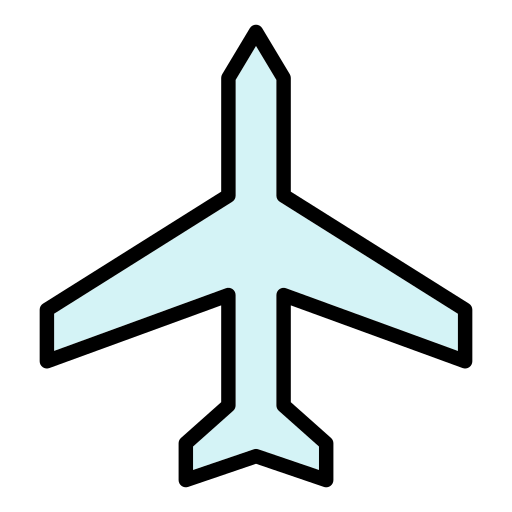 Airplane mode Generic Outline Color icon