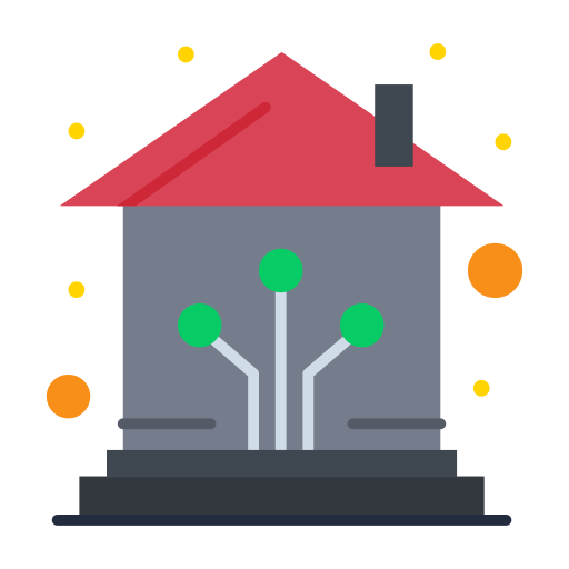 Smart house Flatart Icons Flat icon
