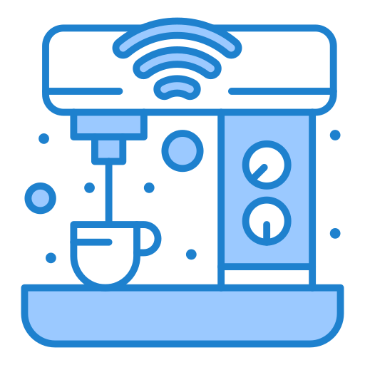 コーヒーメーカー Generic Blue icon