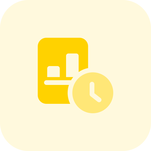 Timer Pixel Perfect Tritone icon