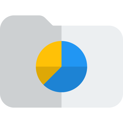 cartella Pixel Perfect Flat icona