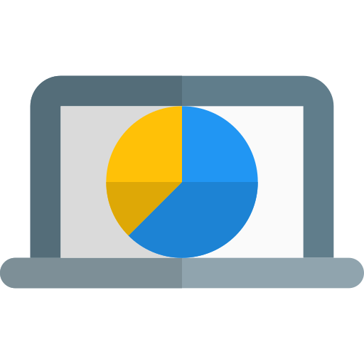 laptop Pixel Perfect Flat ikona