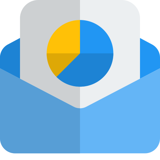 e-mail Pixel Perfect Flat icona
