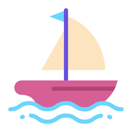 Яхта Generic Flat иконка