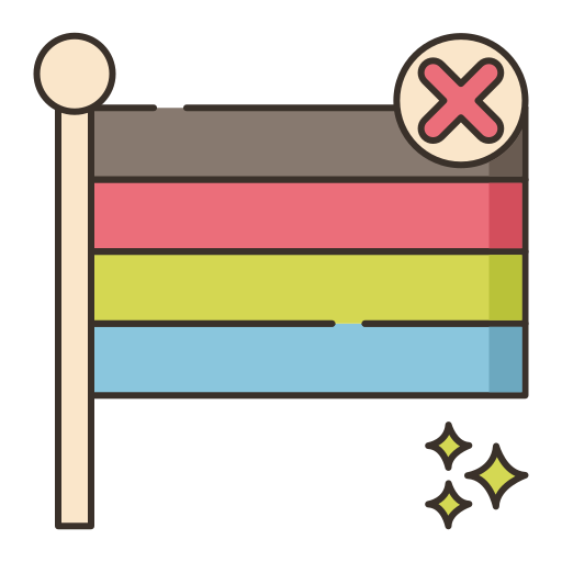 Anti gay Flaticons Lineal Color icon