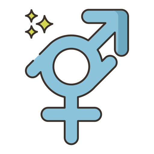 Gender fluid Flaticons Lineal Color icon